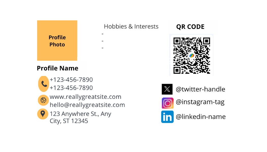 Sample Wordplay student card layout