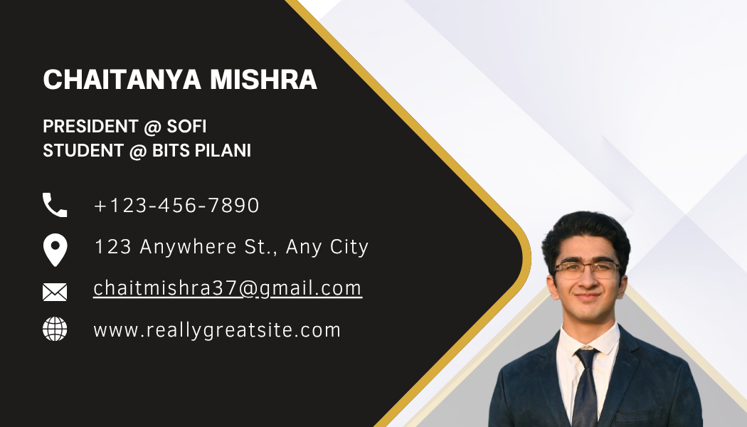 Executive Profile WordPlay card design